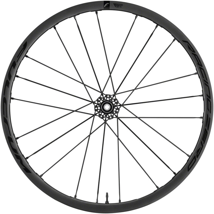 Racing Zero Competizione DB Front Wheel - 700, 12 x 100mm, Center-Lock, Black