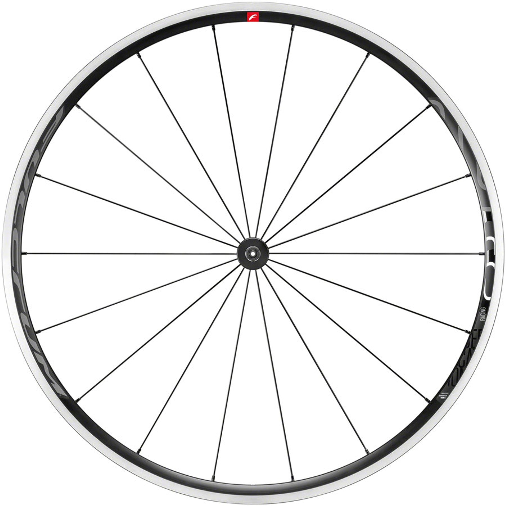 Racing 6 Wheelset - 700, QR x 100/130mm, Rim Brake, HG 11, Black, Clincher