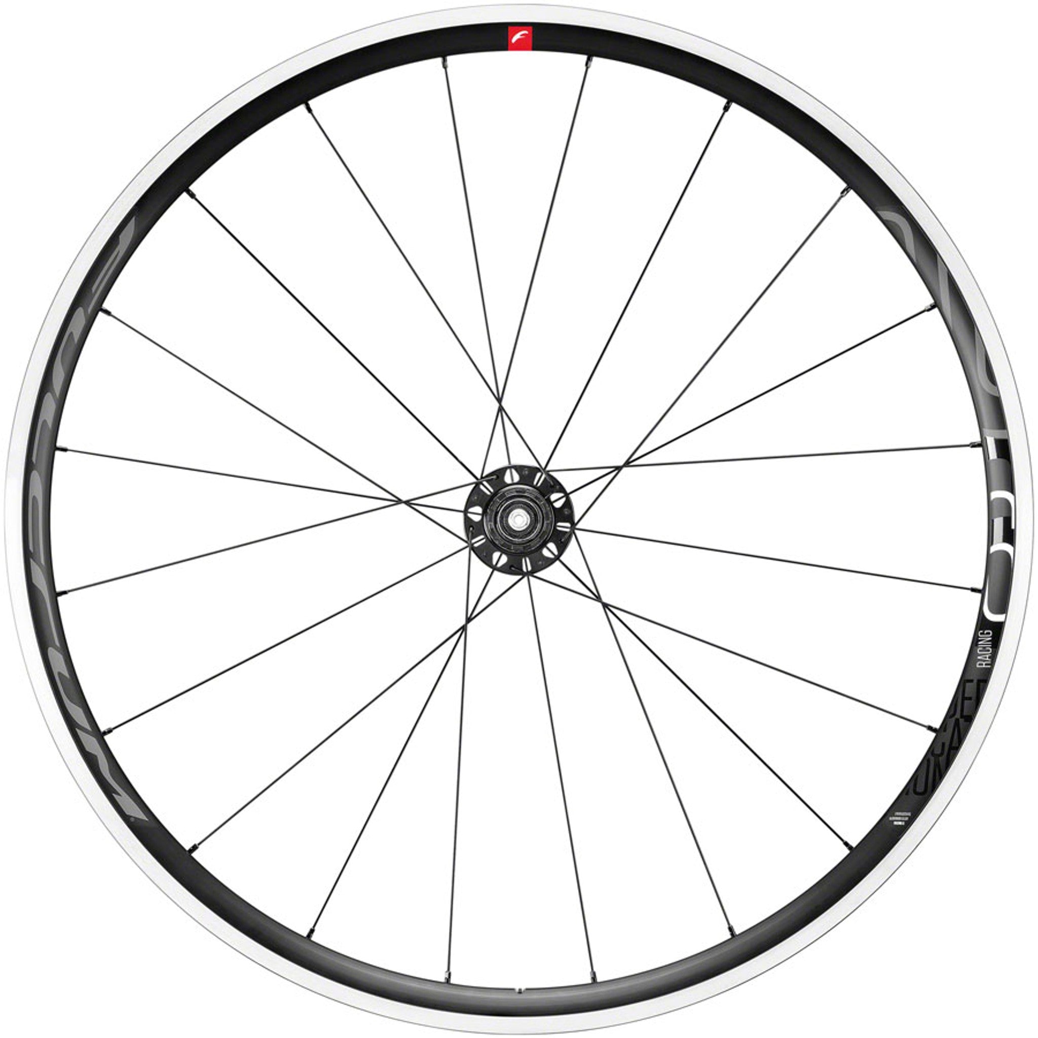 Racing 6 Wheelset - 700, QR x 100/130mm, Rim Brake, HG 11, Black, Clincher