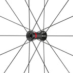 Racing 6 Wheelset - 700, QR x 100/130mm, Rim Brake, HG 11, Black, Clincher