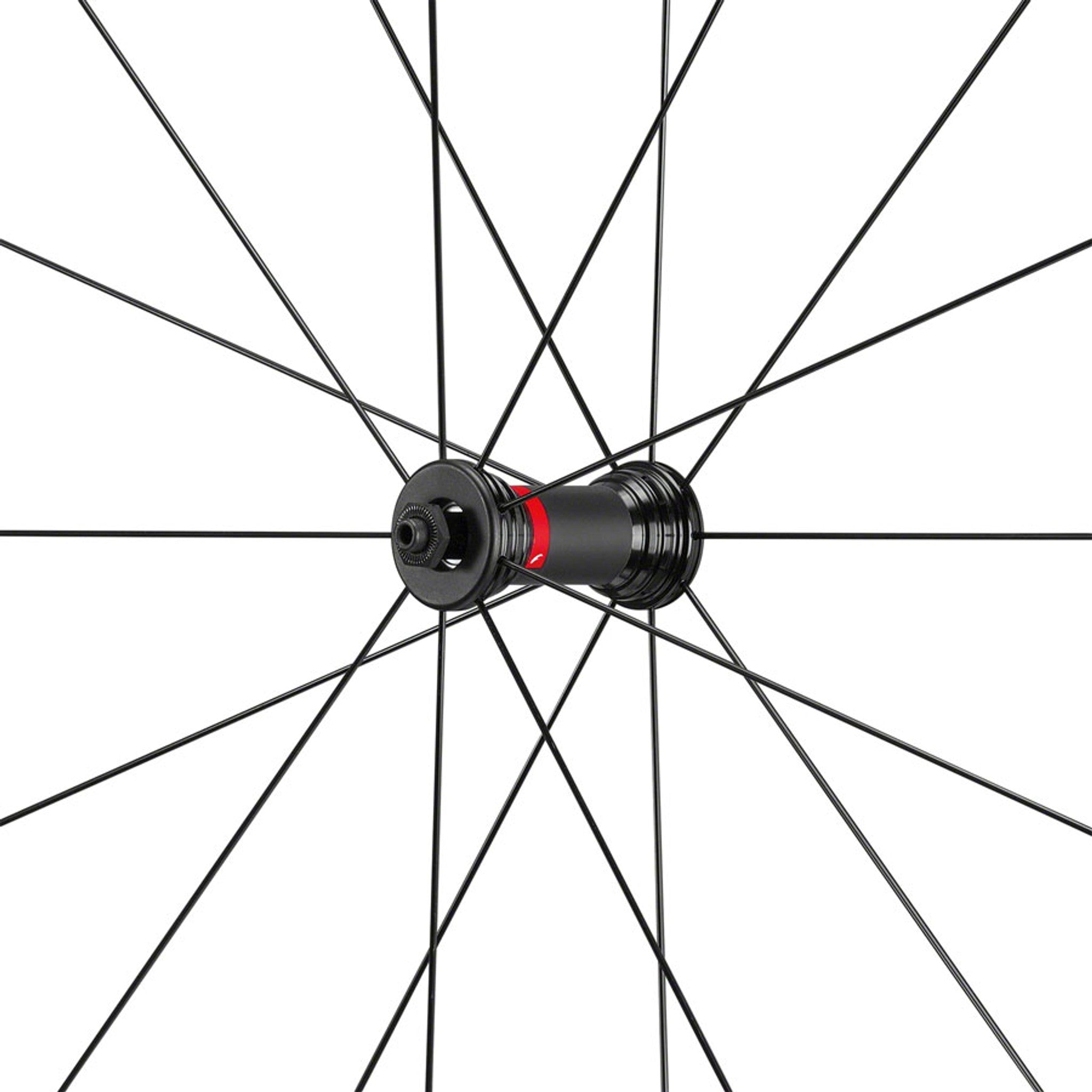 Racing 6 Wheelset - 700, QR x 100/130mm, Rim Brake, HG 11, Black, Clincher