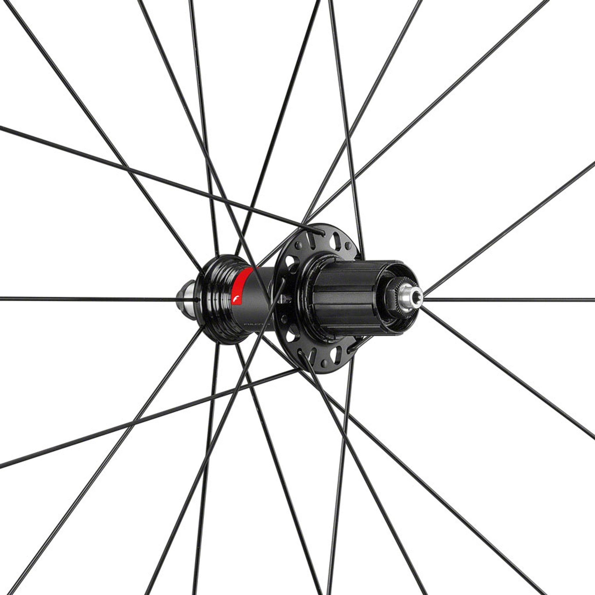 Racing 6 Wheelset - 700, QR x 100/130mm, Rim Brake, HG 11, Black, Clincher