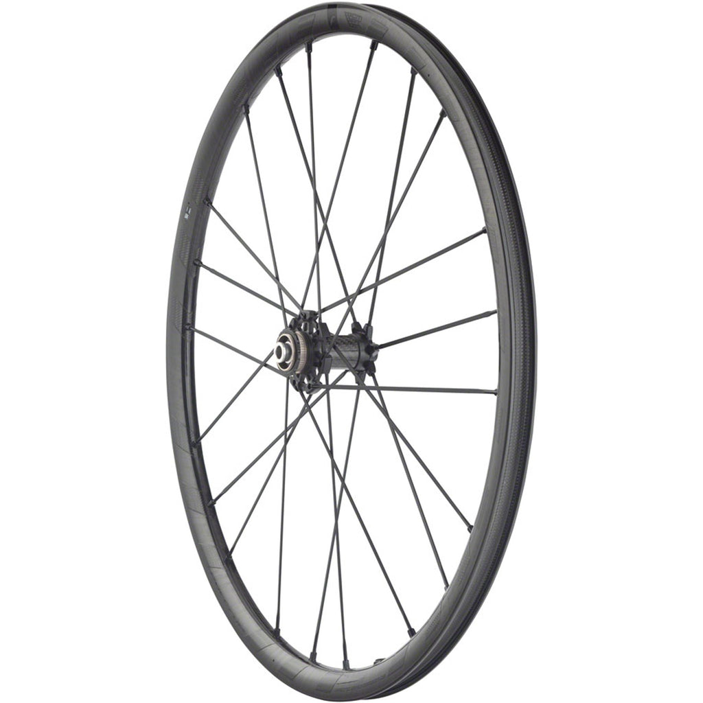 Racing Zero Carbon CMPTZN DB Front Wheel - 700, 12 x 100mm, Center-Lock, Black
