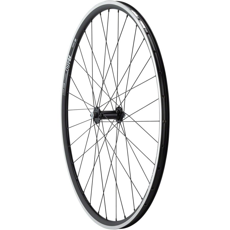 105/R460 Front Wheel - 700, QR x 100mm, Rim Brake, Black, Clincher, 32H