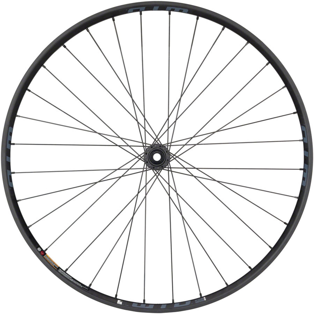 WTB ST i23 Front Wheel - Black - 23mm internal - Tubeless Ready Clincher