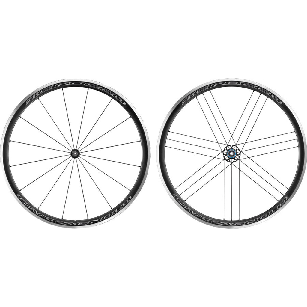 Campagnolo Scirocco Wheelset - 700, QR x 100/130mm, Black, Clincher