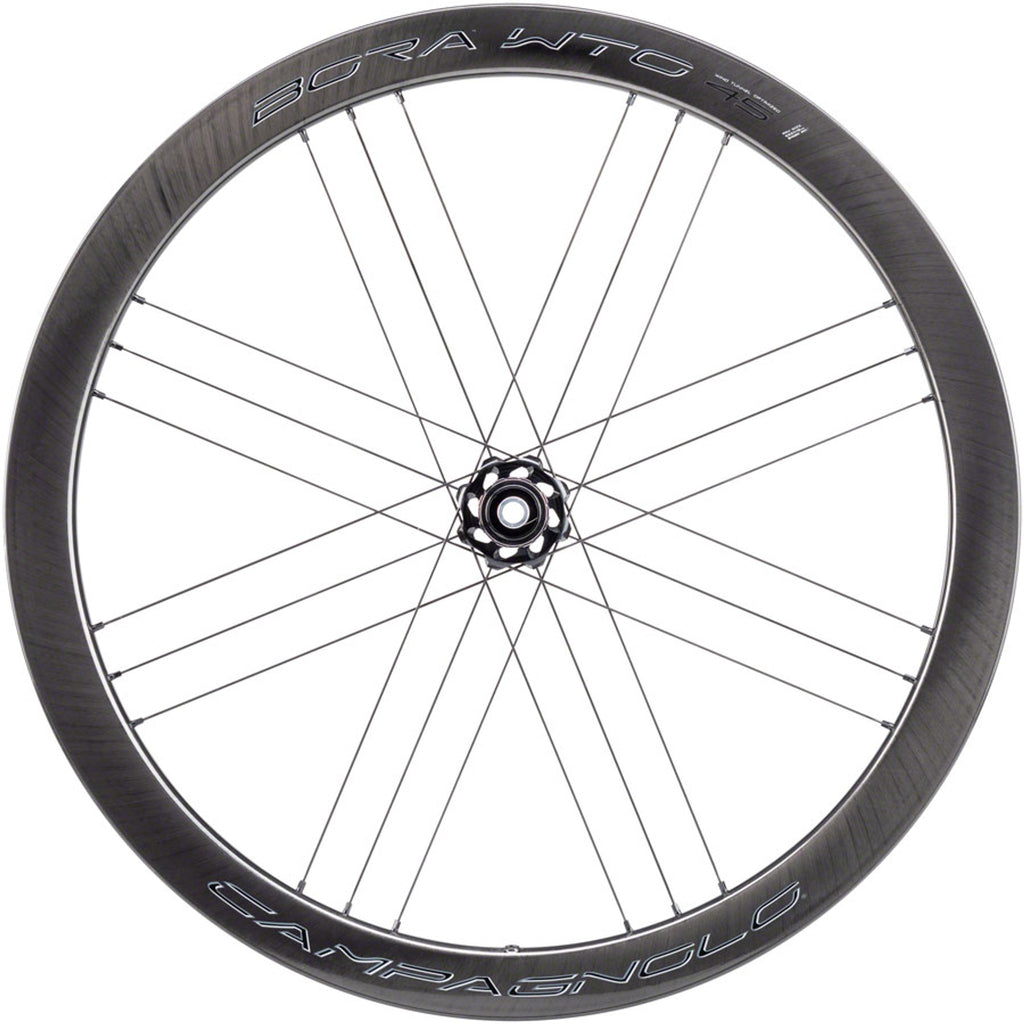 BORA WTO 45 Front Wheel - 700, 12 x 100mm, Center-Lock, 2-Way Fit, Dark Label