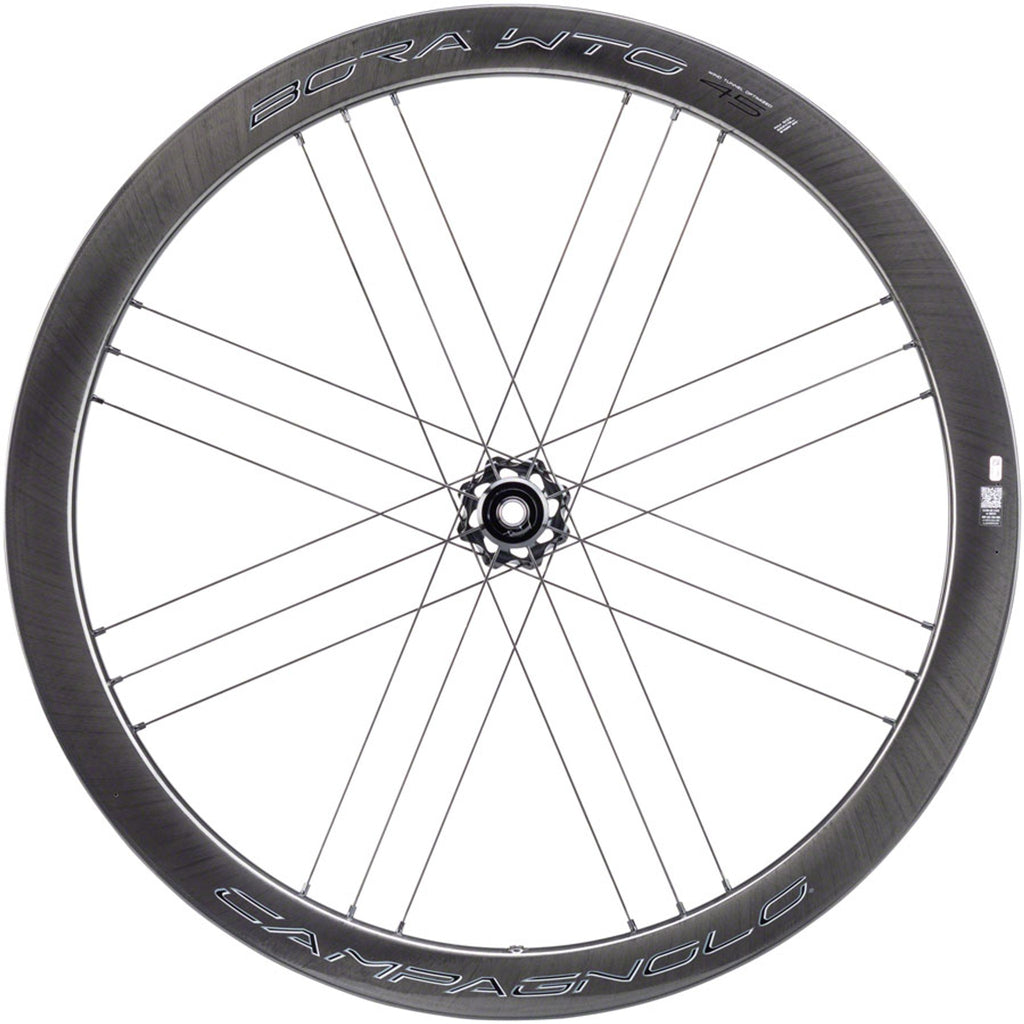 BORA WTO 45 Front Wheel - 700, 12 x 100mm, Center-Lock, 2-Way Fit, Dark Label