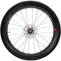 WIND 55 DB Front Wheel - 700, 12 x 100mm, Center-Lock, 2-Way Fit, Black
