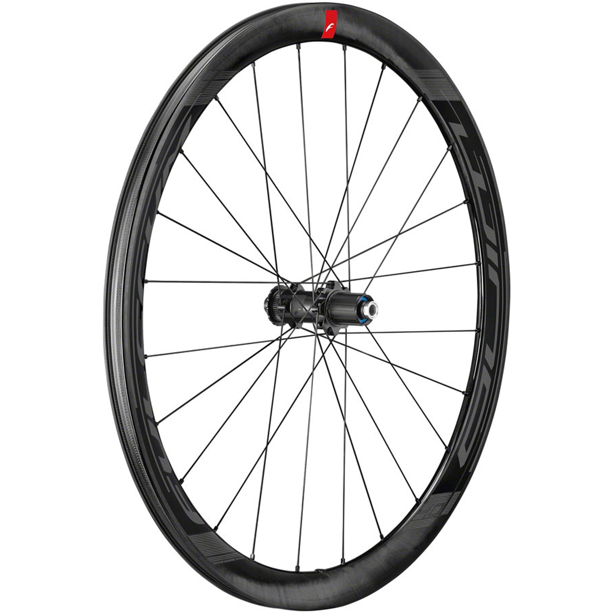 WIND 40 DB Rear Wheel - 700, 12 x 142mm, Center-Lock, HG 11, Black, 2-Way Fit