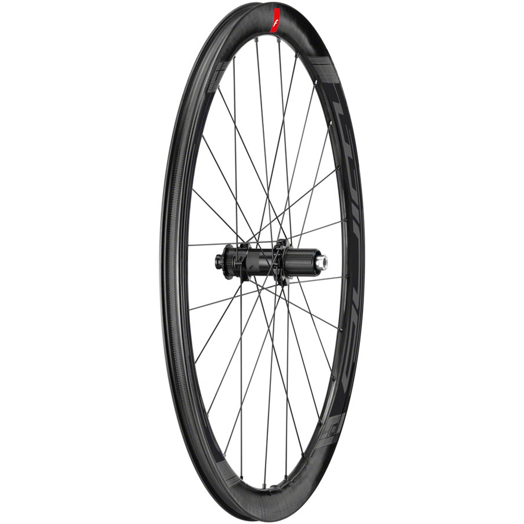 WIND 40 DB Rear Wheel - 700, 12 x 142mm, Center-Lock, HG 11, Black, 2-Way Fit