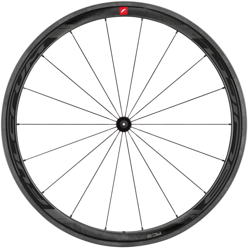 WIND 40C Front Wheel - 700, QR x 100mm, Rim Brake, Black