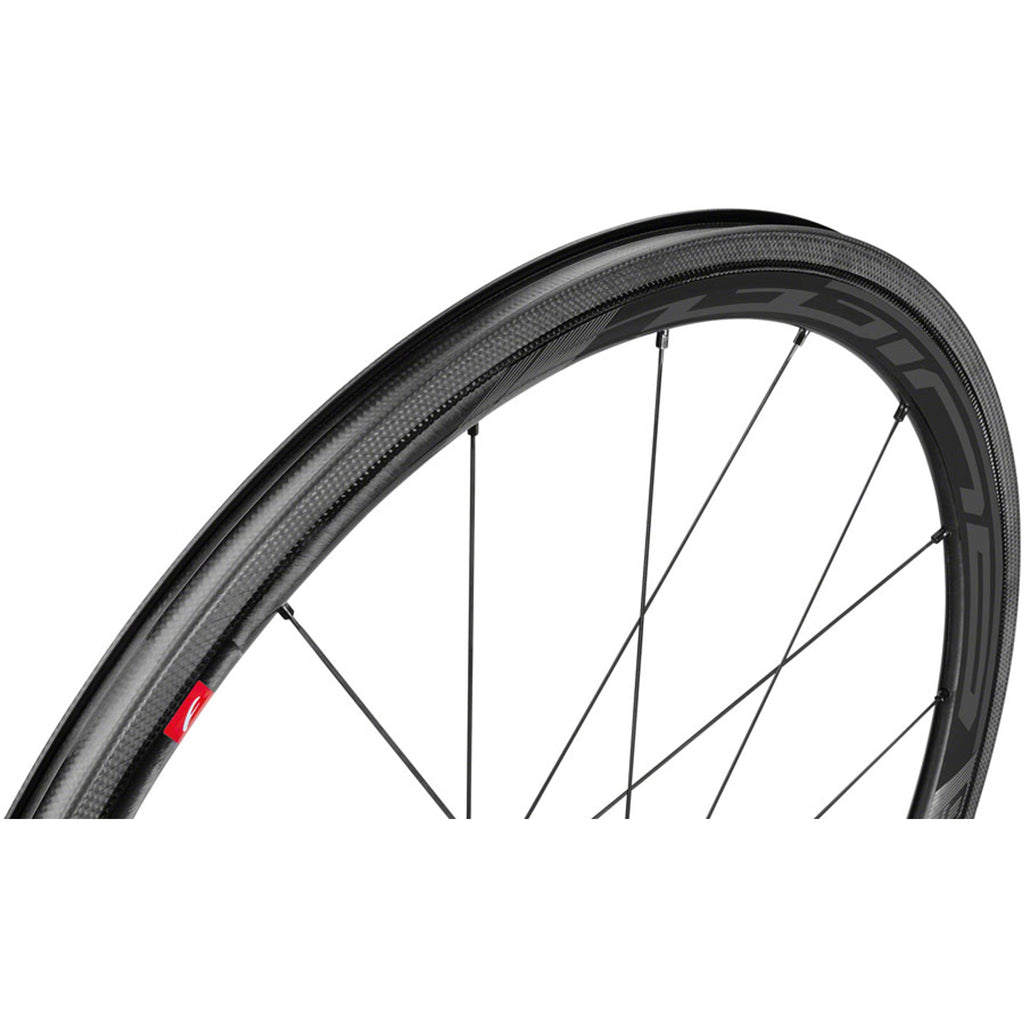 WIND 40C Rear Wheel - 700, QR x 130mm, Rim Brake, HG 11, Black