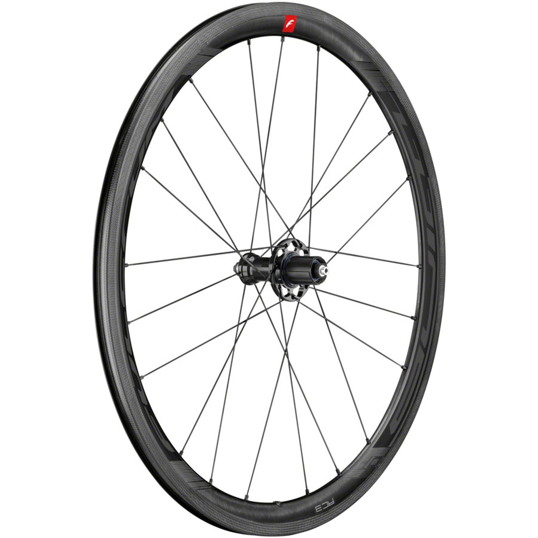 WIND 40C Rear Wheel - 700, QR x 130mm, Rim Brake, HG 11, Black