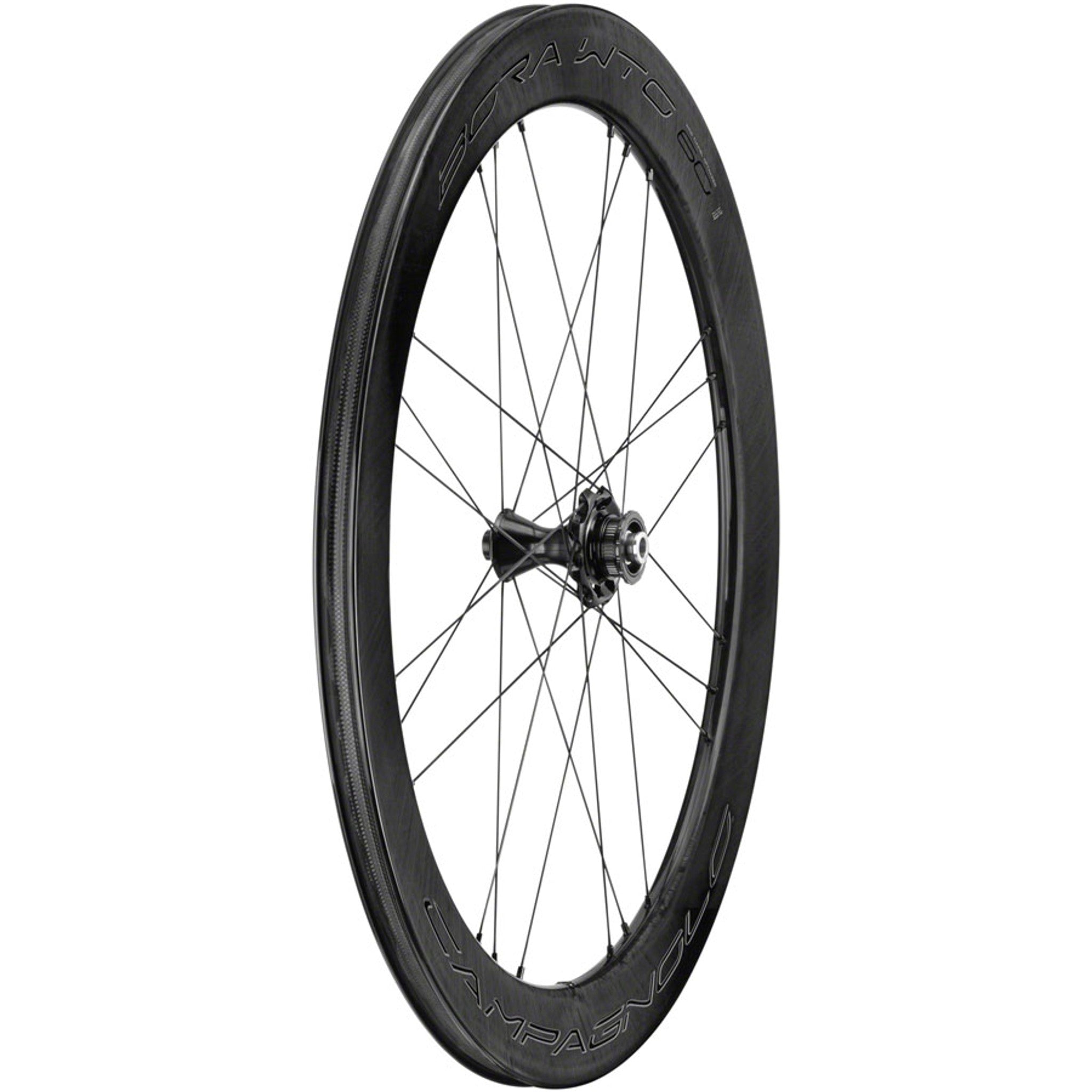 Bora WTO 60 Front Wheel - 700, 12 x 100mm, Center-Lock, Dark Label