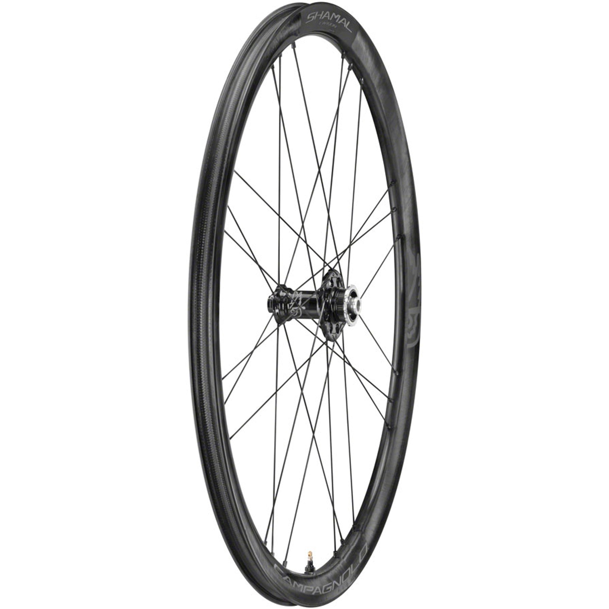 SHAMAL Carbon Disc Front Wheel - 700, 12 x 100mm, Centerlock, Black