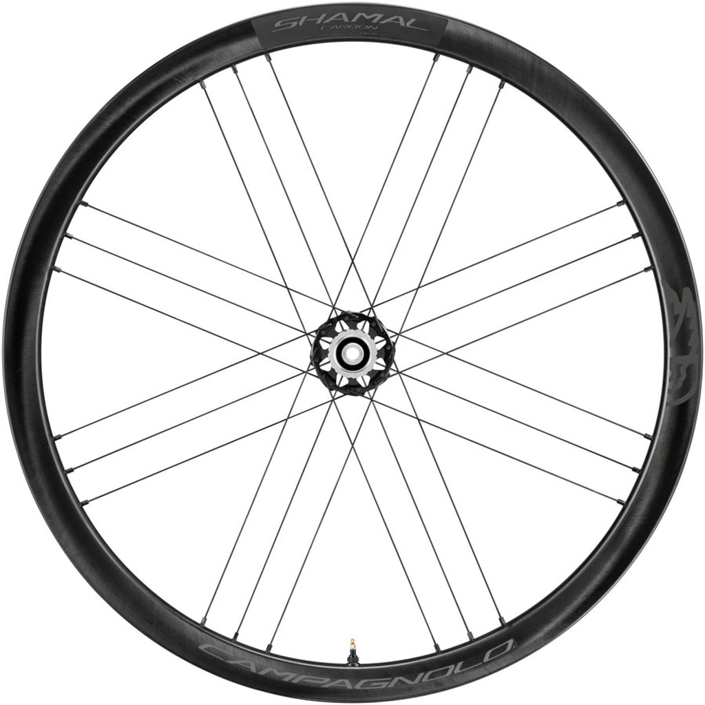 SHAMAL Carbon Disc Front Wheel - 700, 12 x 100mm, Centerlock, Black