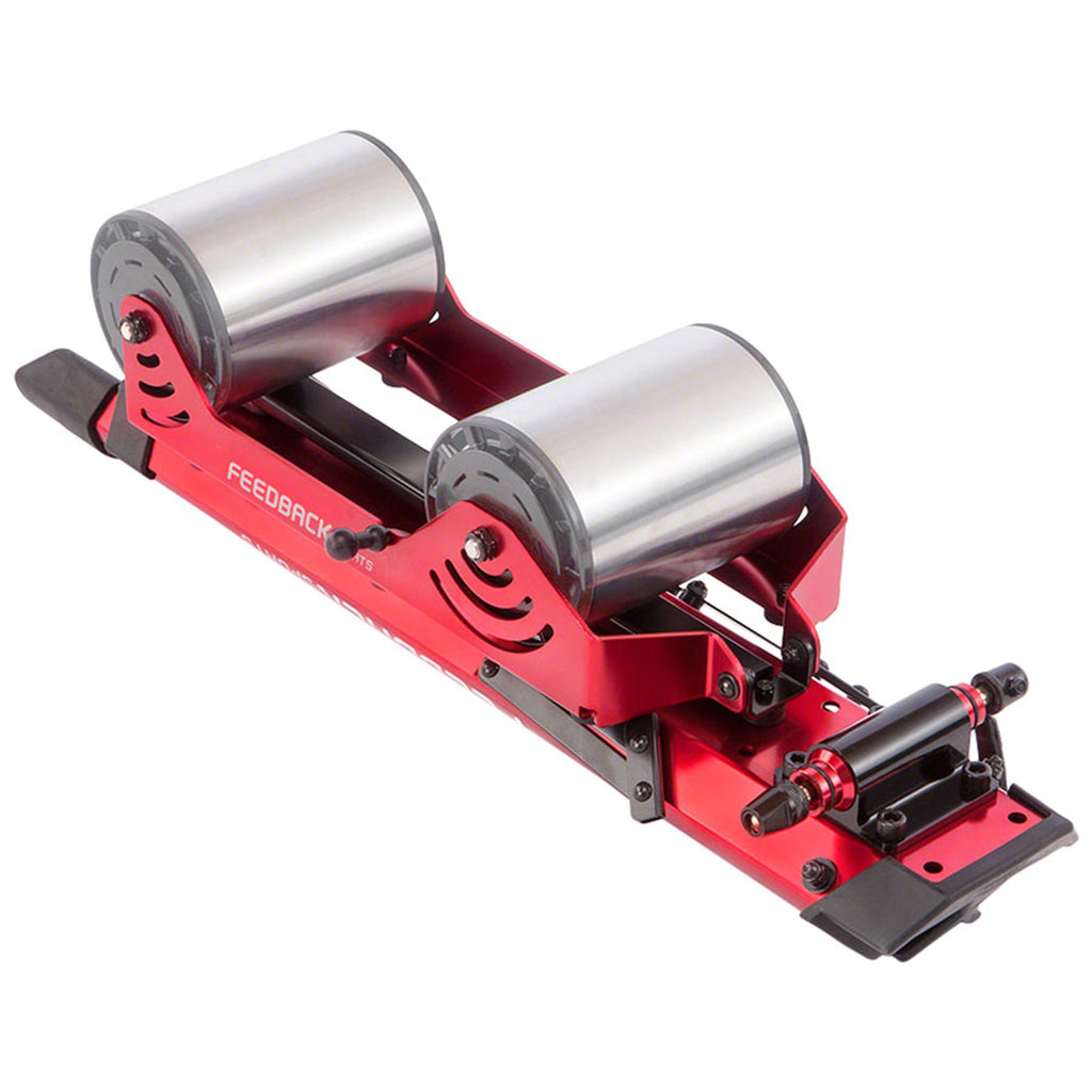 Omnium Zero-Drive Rear Wheel Trainer - Fork Mount, No Resistance, Red
